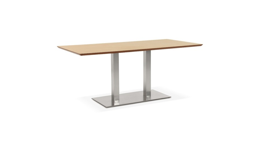 DT00940NA 5420072054179 Table / bureau design MAMBO en bois finition naturelle - 180x90 cm