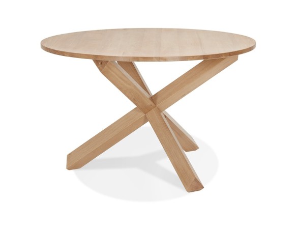 Table ronde en chêne massif FATY design