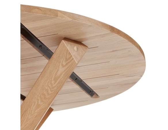 Table ronde en chêne massif FATY design