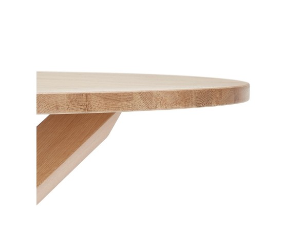 Table ronde en chêne massif FATY design