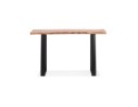 Console style industriel RAFA CONSOLE en bois massif et métal