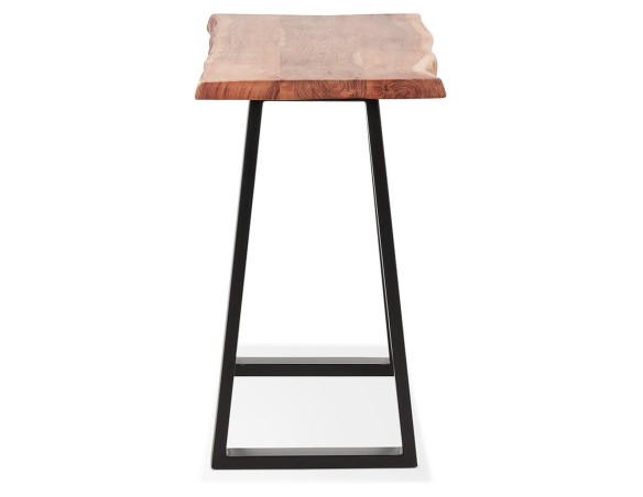 Console style industriel RAFA CONSOLE en bois massif et métal