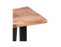 Console style industriel RAFA CONSOLE en bois massif et métal
