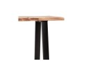 Console style industriel RAFA CONSOLE en bois massif et métal