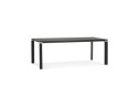 OT01900BLBL 5404028328422 Table de réunion / à manger design XLINE en bois noir - 200x100 cm