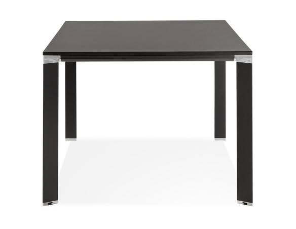 Table de réunion / à manger design XLINE en bois noir - 200x100 cm