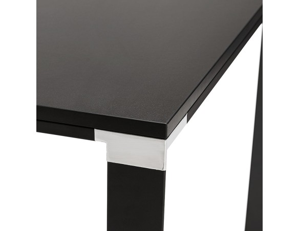 Table de réunion / à manger design XLINE en bois noir - 200x100 cm
