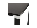 Table de réunion / à manger design XLINE en bois noir - 200x100 cm