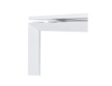 Table de réunion / bureau bench BAKUS SQUARE blanc - 140x140 cm
