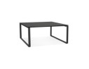 OT02230BLBL 5404028339893 Table de réunion / bureau bench BAKUS SQUARE noir - 160x160 cm