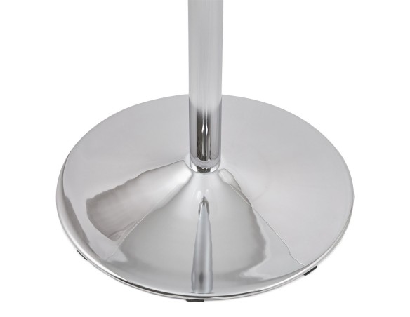 Petite table de cuisine ronde YOUPI en verre - à 90 cm