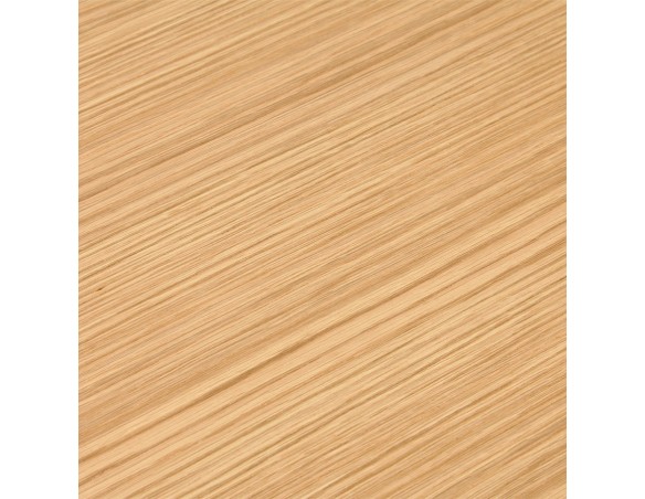 Bureau d'angle design XLINE en bois finition naturelle et métal noir (angle au choix) - 160 cm