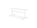 Grand bureau droit CRYPTO blanc - 160x80 cm