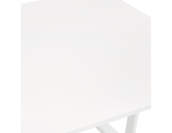 Grand bureau droit CRYPTO blanc - 160x80 cm