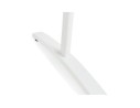Grand bureau droit CRYPTO blanc - 160x80 cm