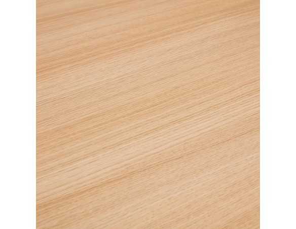 Grand bureau droit CRYPTO en bois finition naturelle - 160x80 cm