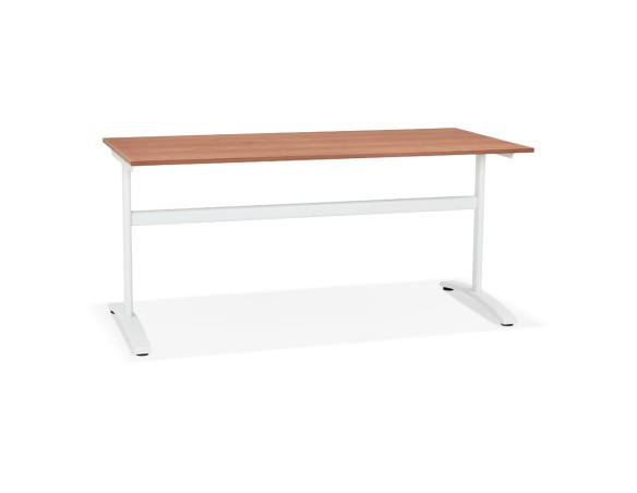 OT00810WAWH 5420072068602 Grand bureau droit CRYPTO en bois finition Noyer - 160x80 cm