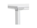 Grand bureau de direction droit XLINE en bois blanc - 200x100 cm