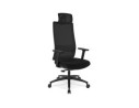 TB00370BL 5404028314920 Fauteuil de bureau ergonomique OXFORD en tissu noir