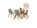 Chaise moderne TEKI grise