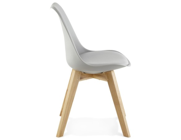 Chaise moderne TEKI grise