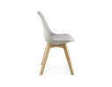 Chaise moderne TEKI grise