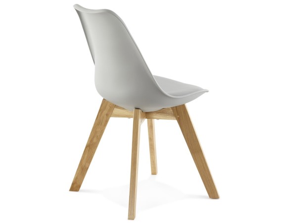 Chaise moderne TEKI grise