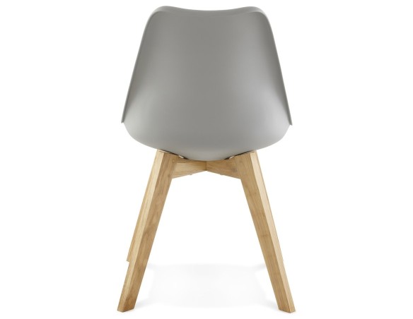 Chaise moderne TEKI grise