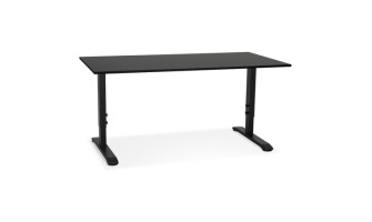 OT02280BLBL 5404028343685 Bureau réglable en hauteur OSMOSE noir - 160x80 cm