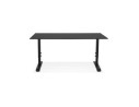 Bureau réglable en hauteur OSMOSE noir - 160x80 cm