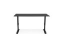 Bureau réglable en hauteur OSMOSE noir - 160x80 cm