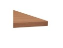 Bureau réglable en hauteur OSMOSE en bois Noyer et métal noir - 160x80 cm