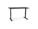 Bureau réglable en hauteur OSMOSE noir - 140x70 cm