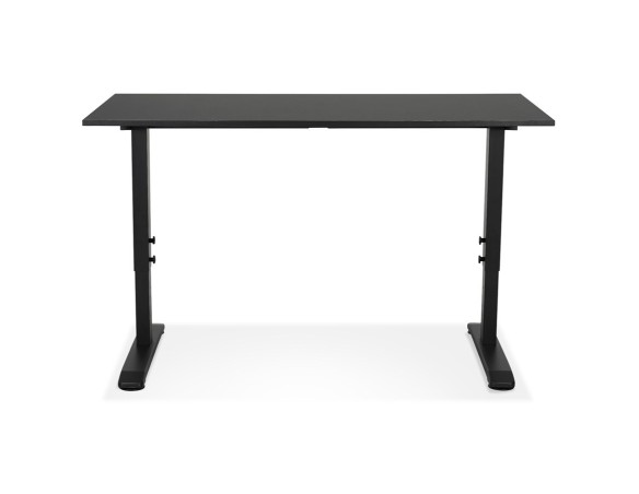 Bureau réglable en hauteur OSMOSE noir - 140x70 cm