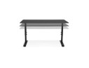 Bureau réglable en hauteur OSMOSE noir - 140x70 cm