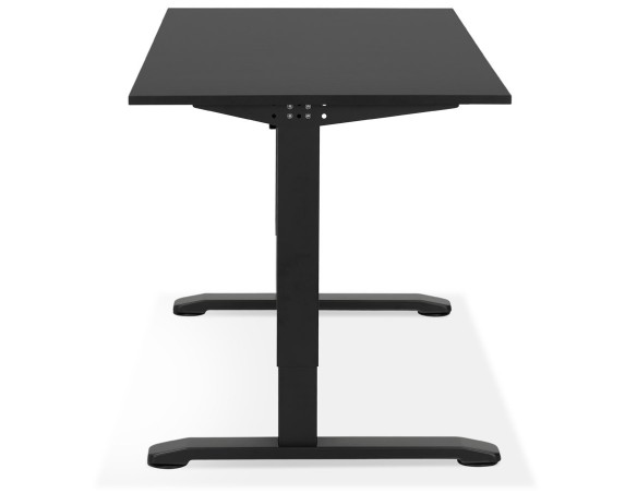 Bureau réglable en hauteur OSMOSE noir - 140x70 cm