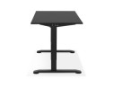 Bureau réglable en hauteur OSMOSE noir - 140x70 cm