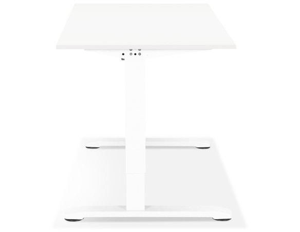 Bureau réglable en hauteur OSMOSE blanc - 140x70 cm