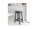Tabouret snack mi-hauteur DUMAS MINI en bois noir