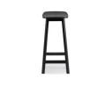 Tabouret snack mi-hauteur DUMAS MINI en bois noir