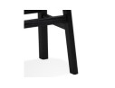 Tabouret snack mi-hauteur DUMAS MINI en bois noir