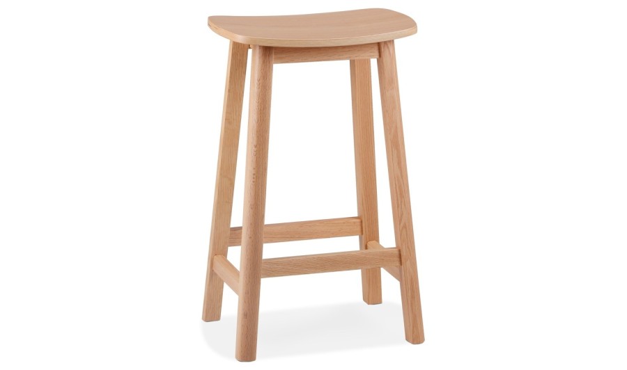 BS06610NA 5404028340011 Tabouret snack mi-hauteur DUMAS MINI en bois finition naturelle