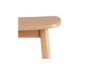 Tabouret snack mi-hauteur DUMAS MINI en bois finition naturelle
