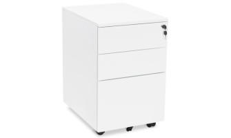 OA00130WH 5420072034577 Caisson de rangement DALI blanc à tiroirs pour bureau