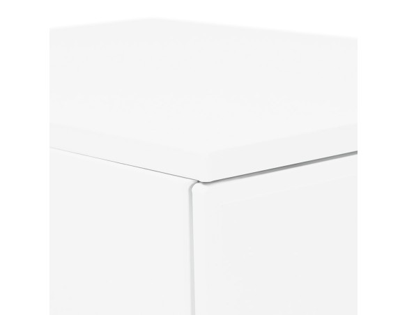 Caisson de rangement DALI blanc à tiroirs pour bureau