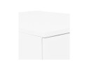Caisson de rangement DALI blanc à tiroirs pour bureau