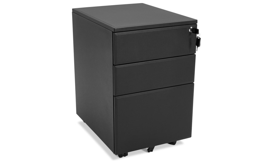 OA00140BL 5420072034591 Caisson de rangement DALI noir à tiroirs pour bureau OA00140BL 5420072034591 Caisson de rangement DALI noir à tiroirs pour bureau