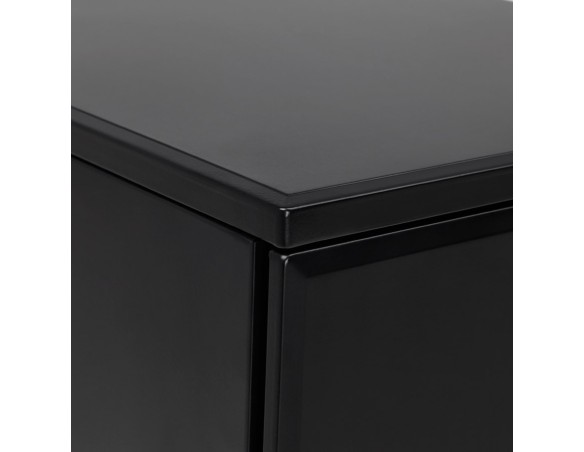 Caisson de rangement DALI noir à tiroirs pour bureau