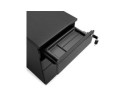 Caisson de rangement DALI noir à tiroirs pour bureau