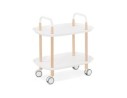 CT00750WH 5420072071565 Desserte roulante VELOCE blanche design